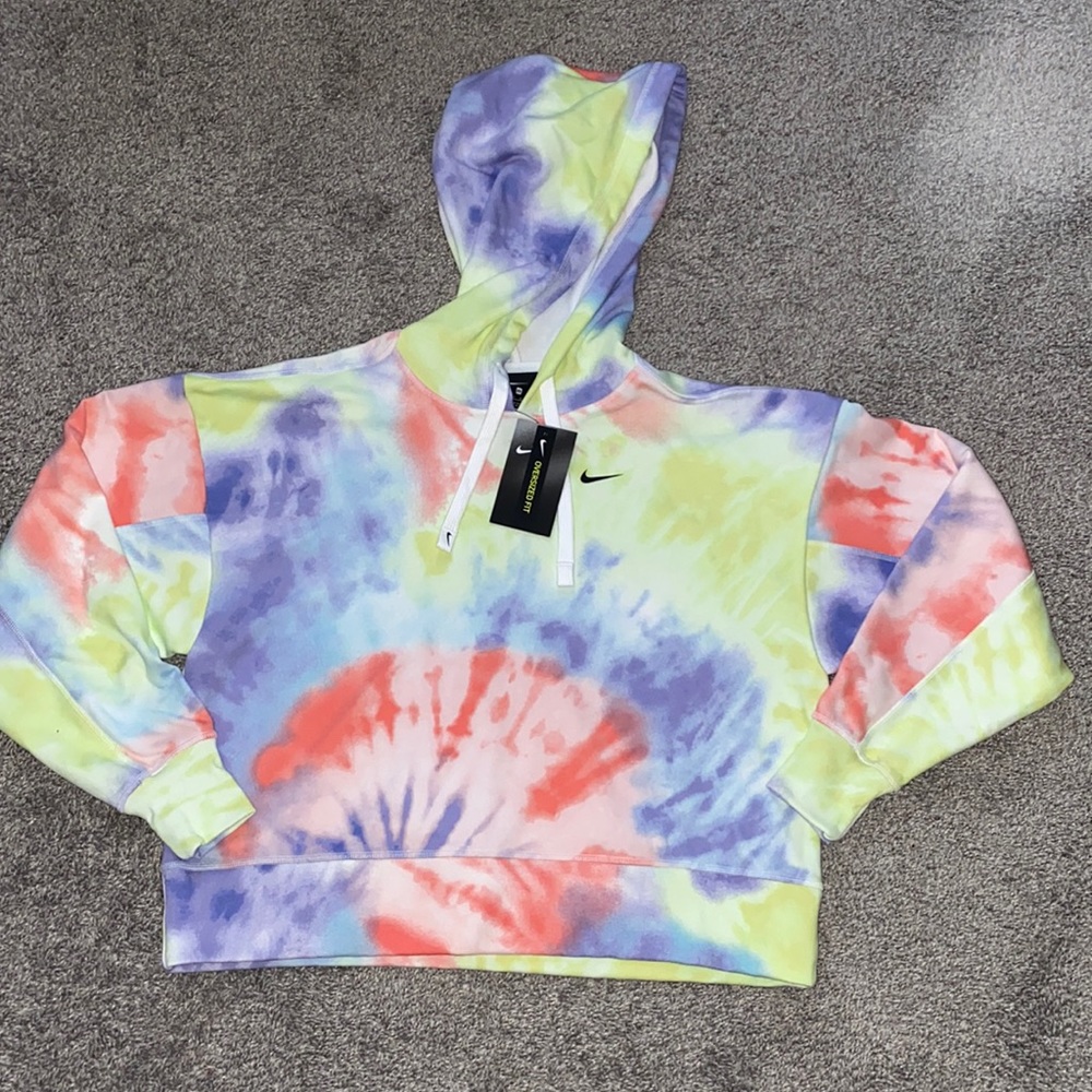 NIKE tie-dye hoodie